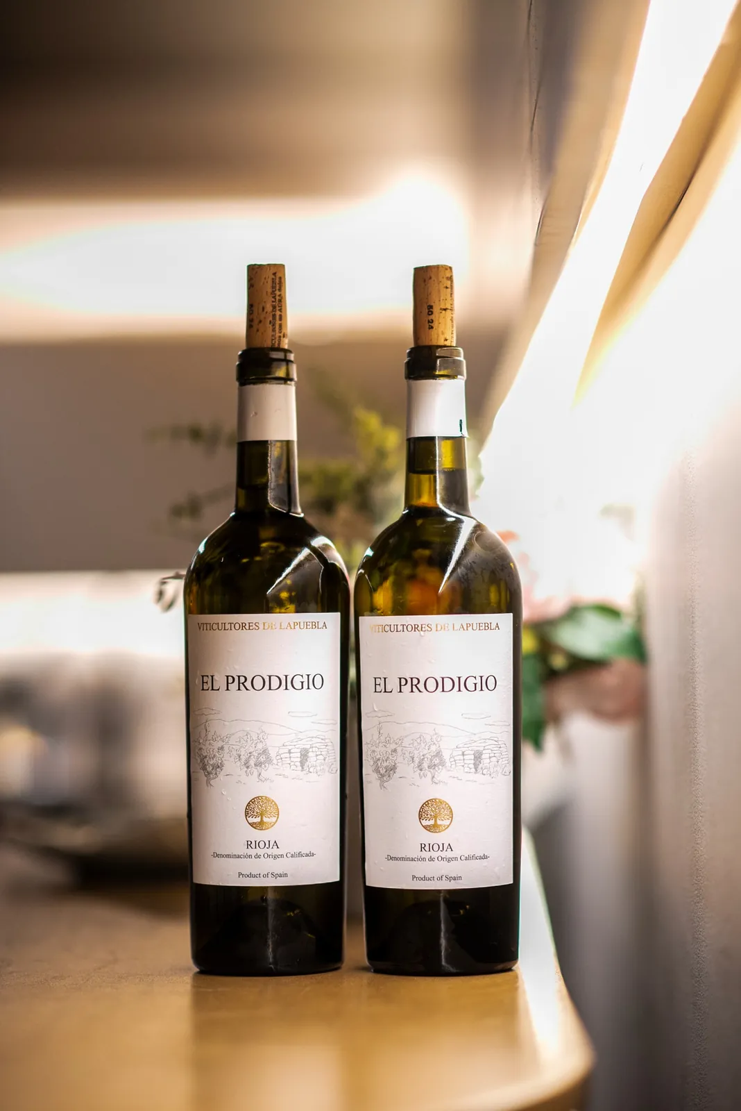 Dos botellas El Prodigio