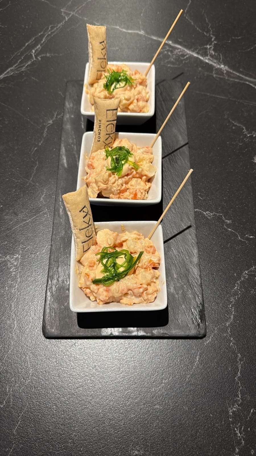 Ensaladilla de langostinos