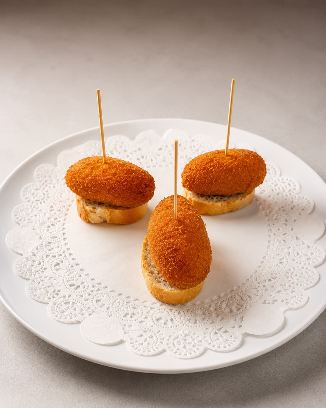 Croqueta de jamón ibérico